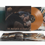 Mr Knee "The Watcher Of Traces" vinyl album cover and record